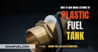 Attaching Brass Fittings to Plastic Fuel Tanks: A Guide