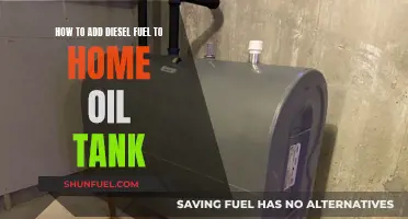 Refilling Home Oil Tanks with Diesel Fuel