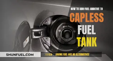 The Right Way to Add Fuel Additives to Capless Tanks