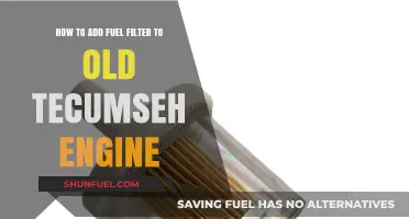 Tecumseh Engine Fuel Filter: Installation Guide