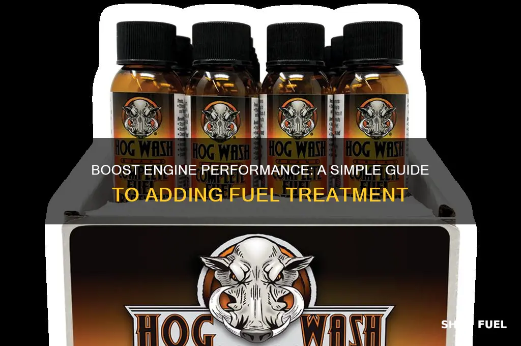 how to add fuel treatment