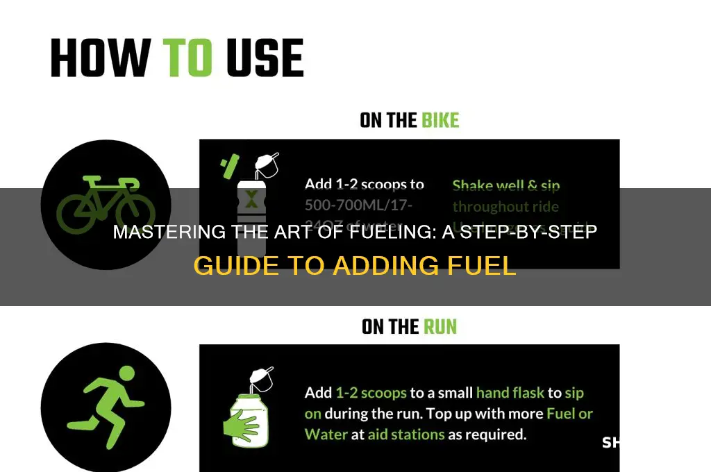 how to add fuel