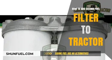 Tractor Maintenance: Adding a Second Fuel Filter
