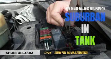 Upgrading Your Suburban: Walbro Fuel Pump Installation Guide