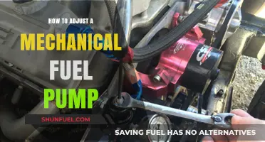 Mastering Mechanical Fuel Pump Adjustment: A Step-by-Step Guide