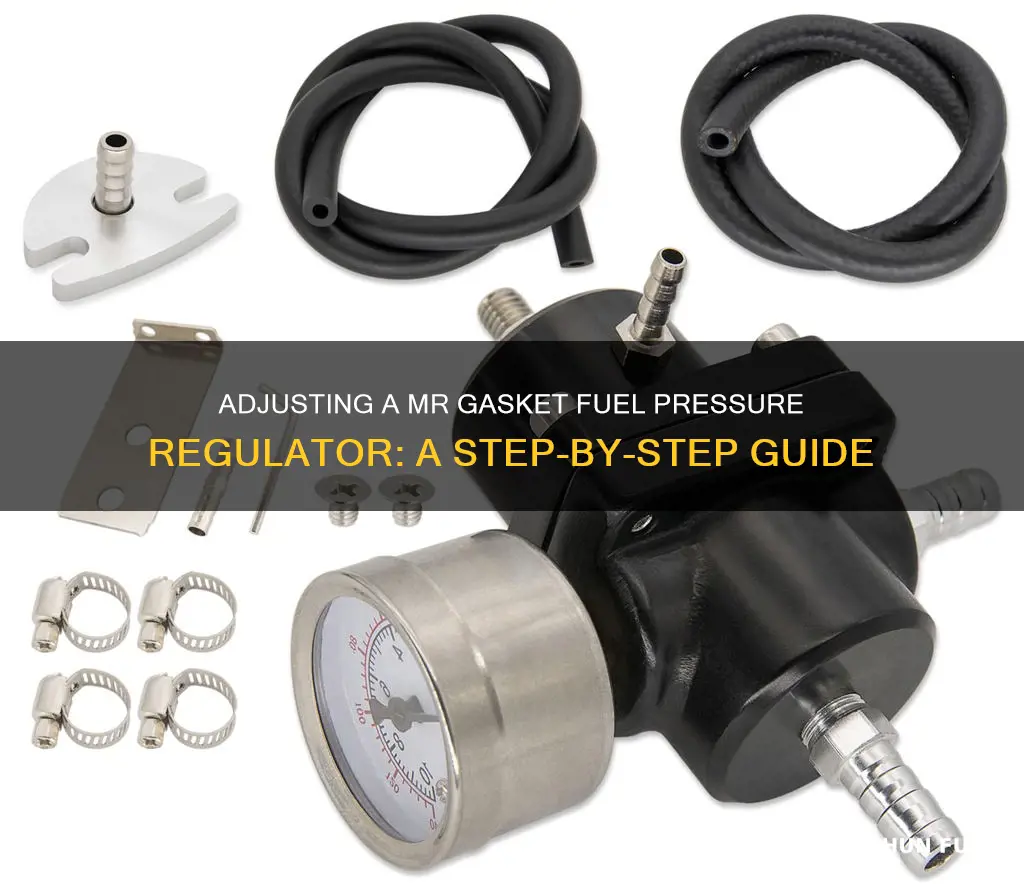 how to adjust a mr gasket fuel pressure regulator