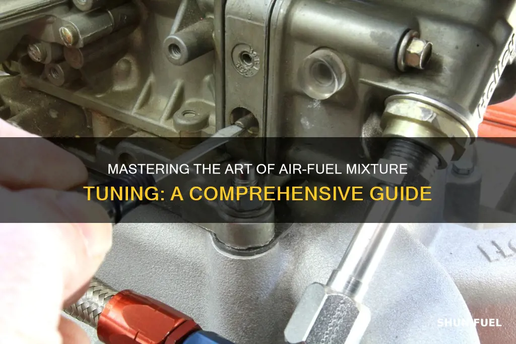 how to adjust air fuel mixture in car