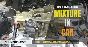 Adjusting Car Air-Fuel Mixture: A Step-by-Step Guide