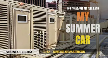 Adjusting Air-Fuel Ratio: Tuning Your Summer Car