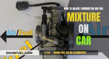 Mastering Carburetor Tuning: A Guide to Perfecting Your Car's Air-Fuel Mixture