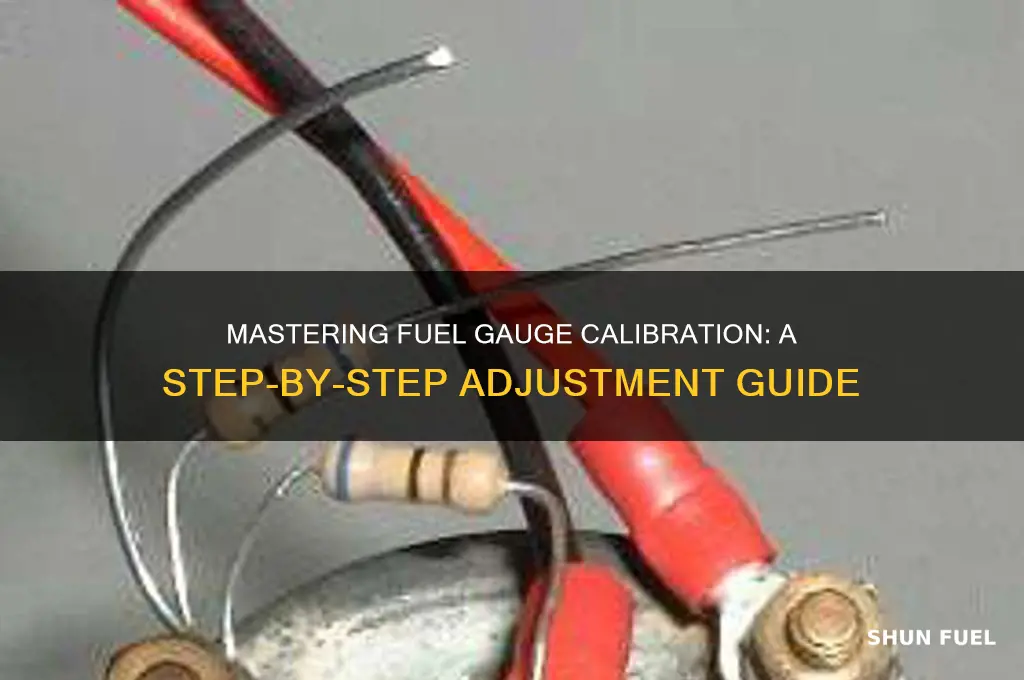 how to adjust fuel gauge