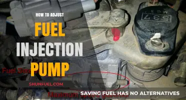 Mastering Fuel Injection Pump Adjustments: A Step-by-Step Guide