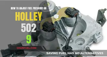 Adjusting Fuel Pressure: Holley 502 9 Basics