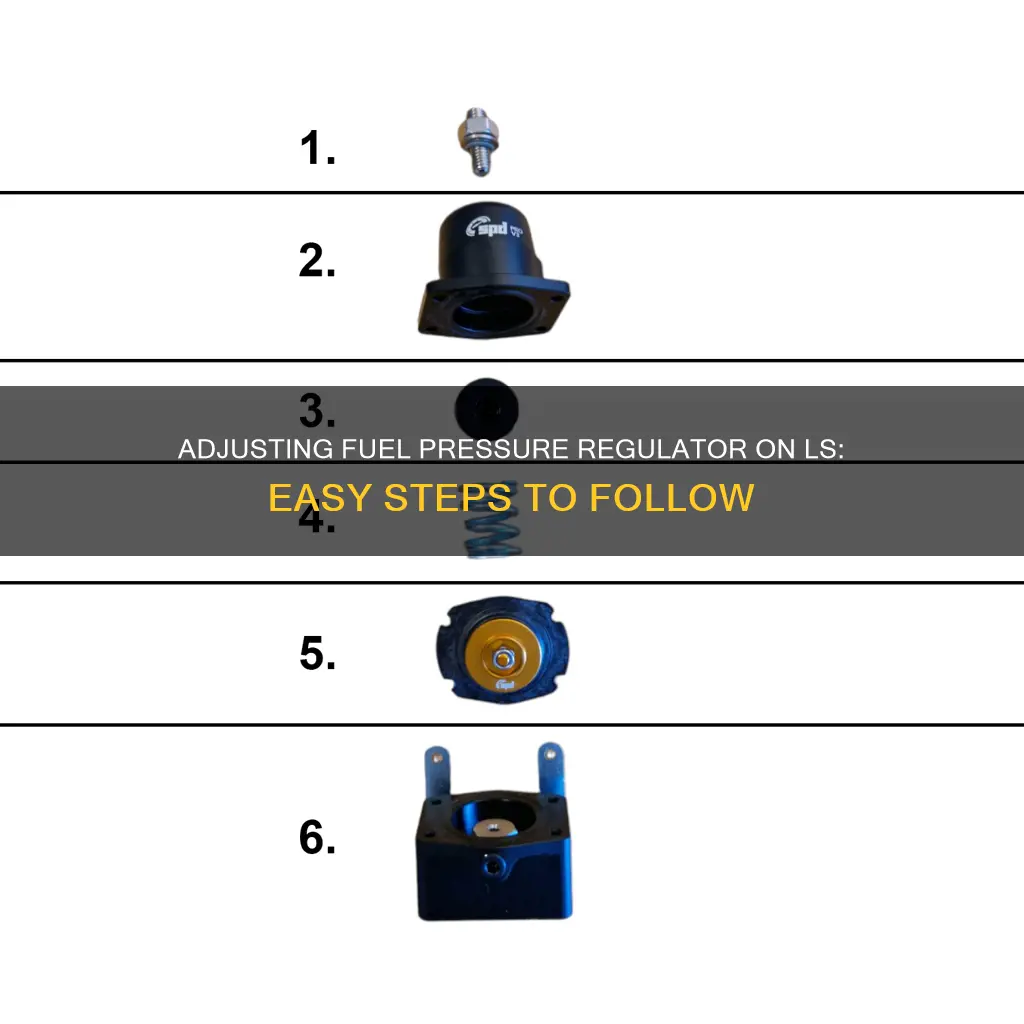 how to adjust fuel pressure regulator on ls