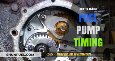 Mastering Fuel Pump Timing: Step-by-Step Adjustment Guide for Optimal Performance