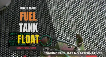 Adjusting Your Fuel Tank Float: A Step-by-Step Guide