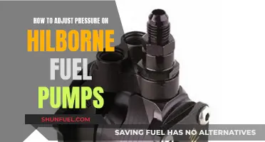 Adjusting Hilborne Fuel Pump Pressure: A Step-by-Step Guide