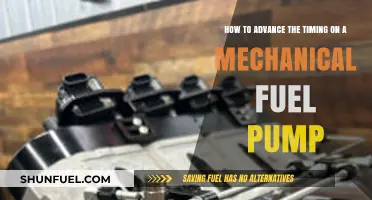 Mastering Mechanical Fuel Pumps: A Guide to Advancing Timing