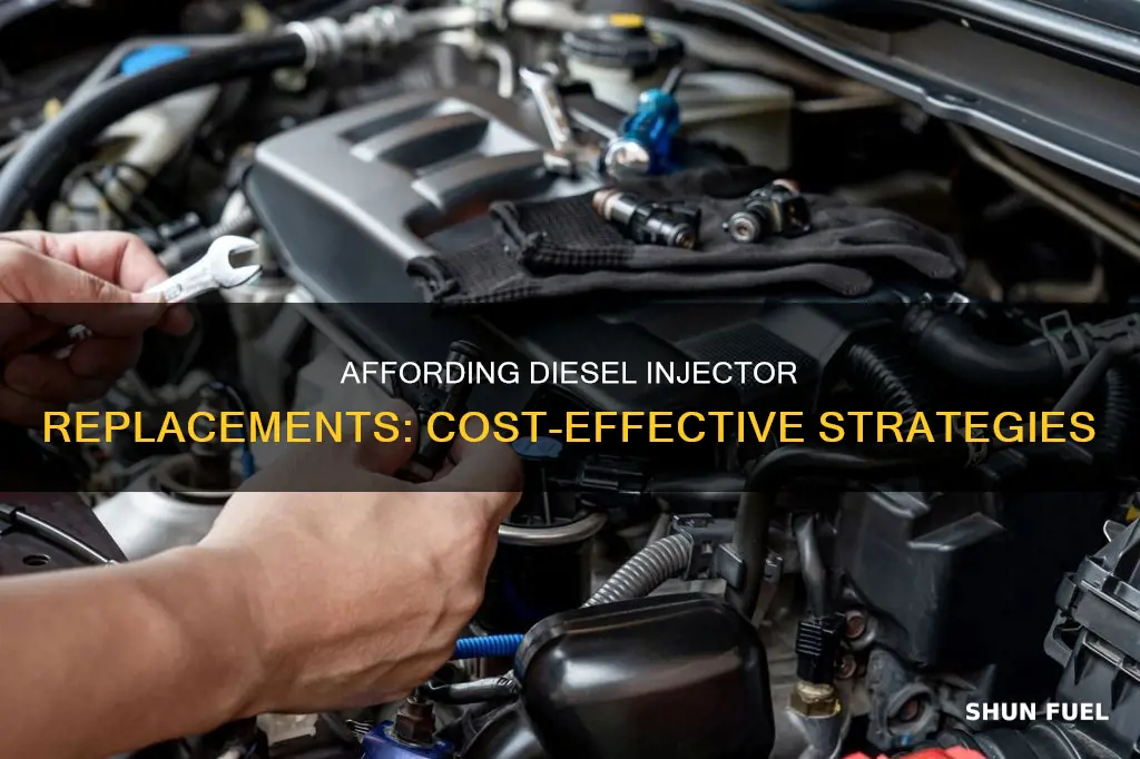 how to afford diesel fuel injector replacements