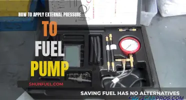 Applying External Pressure: Fuel Pump Maintenance Tips