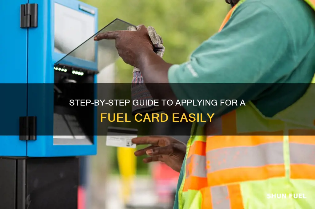 how to apply fuel card