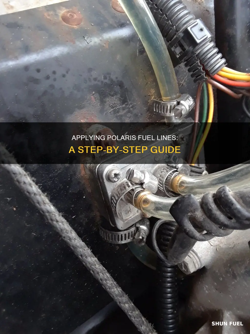 how to apply polaris fuel line