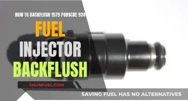Backflushing 1979 Porsche 924 Fuel Injectors: A Step-by-Step Guide