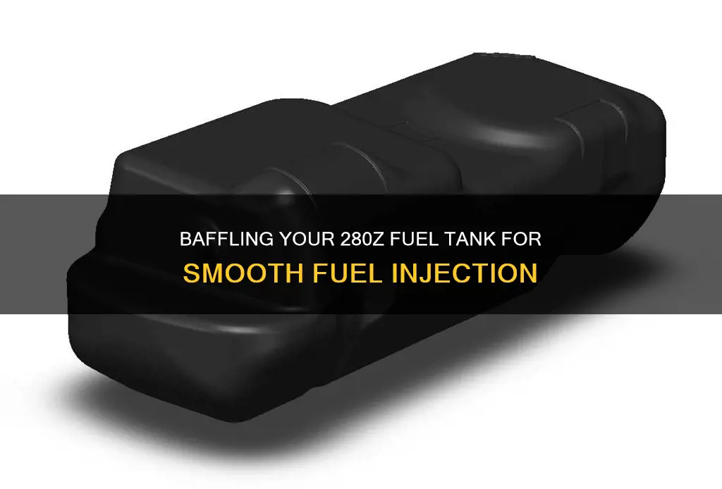 how to baffle 280z fuel tank for fuel injection
