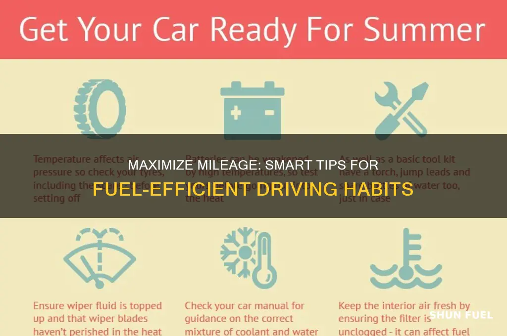 how to be fuel efficient