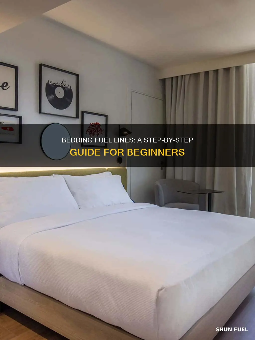 how to bed fuel line