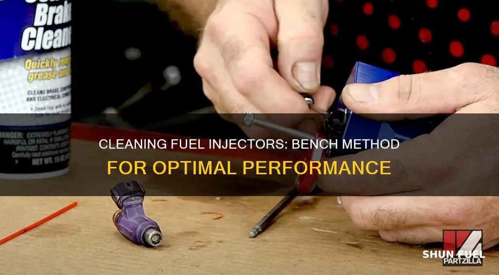 how to bench clean fuel injectors