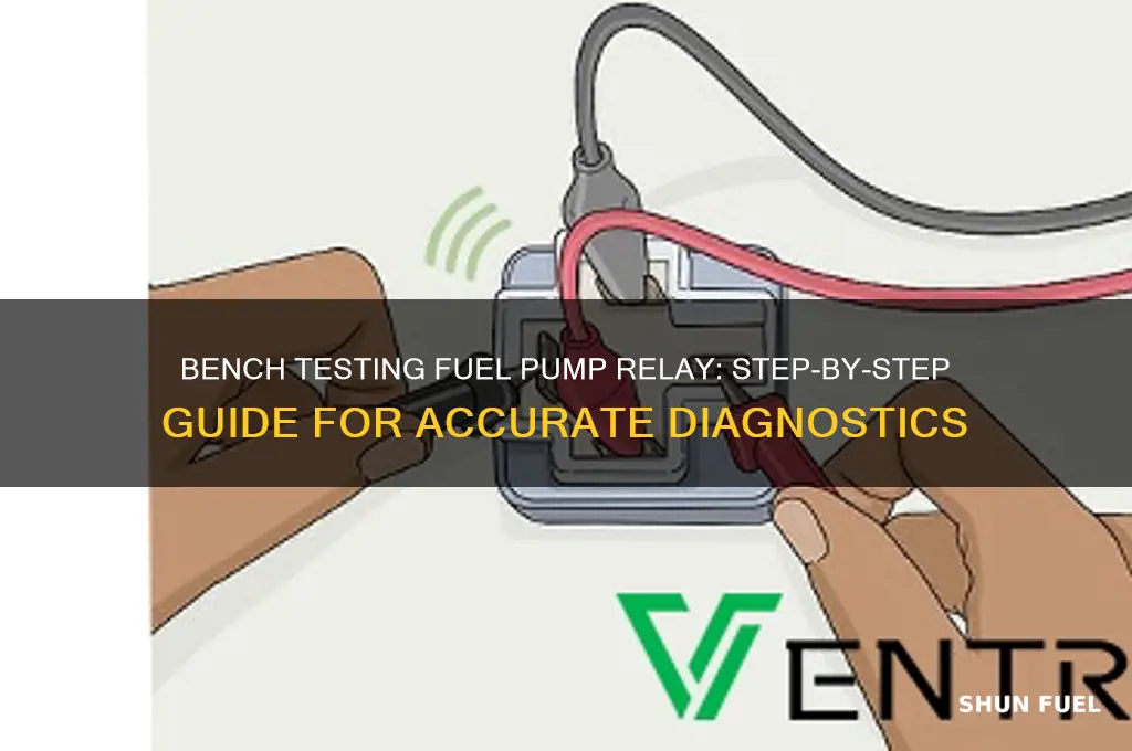 how to bench test a fuel pump relay