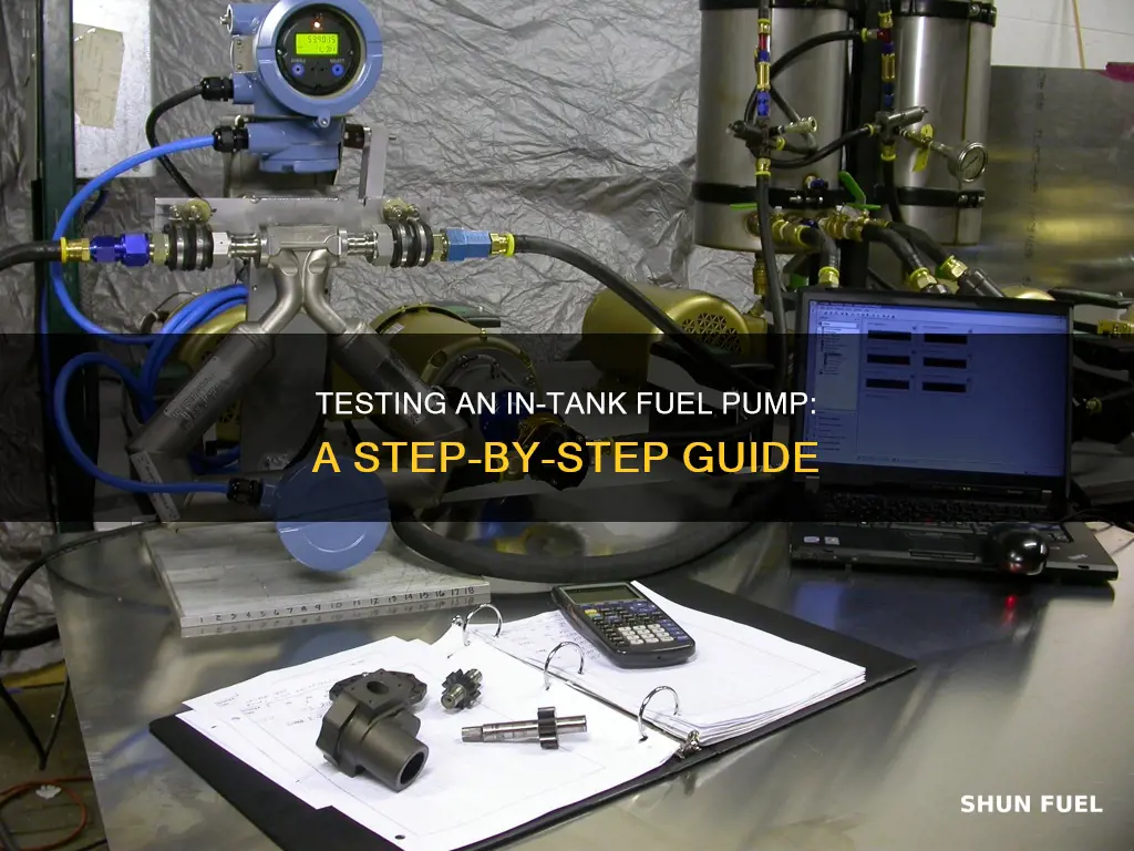how to bench test in tank fuel pump