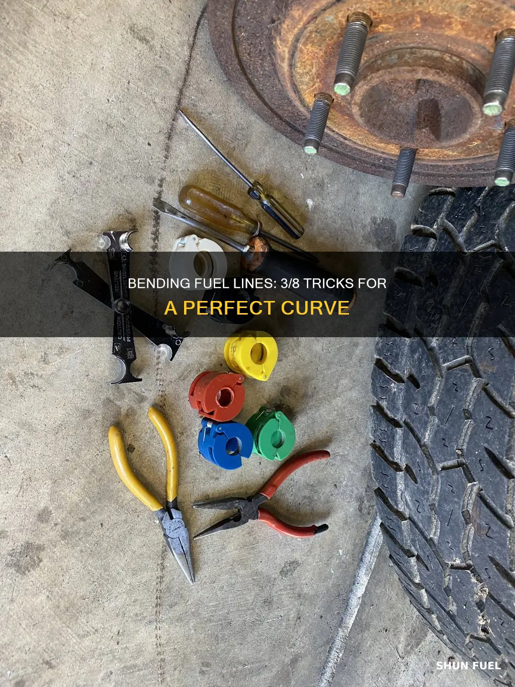 how to bend 3 8 fuel line