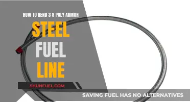 Bending Poly Armor Steel Fuel Lines: 3/8 Inch Guide