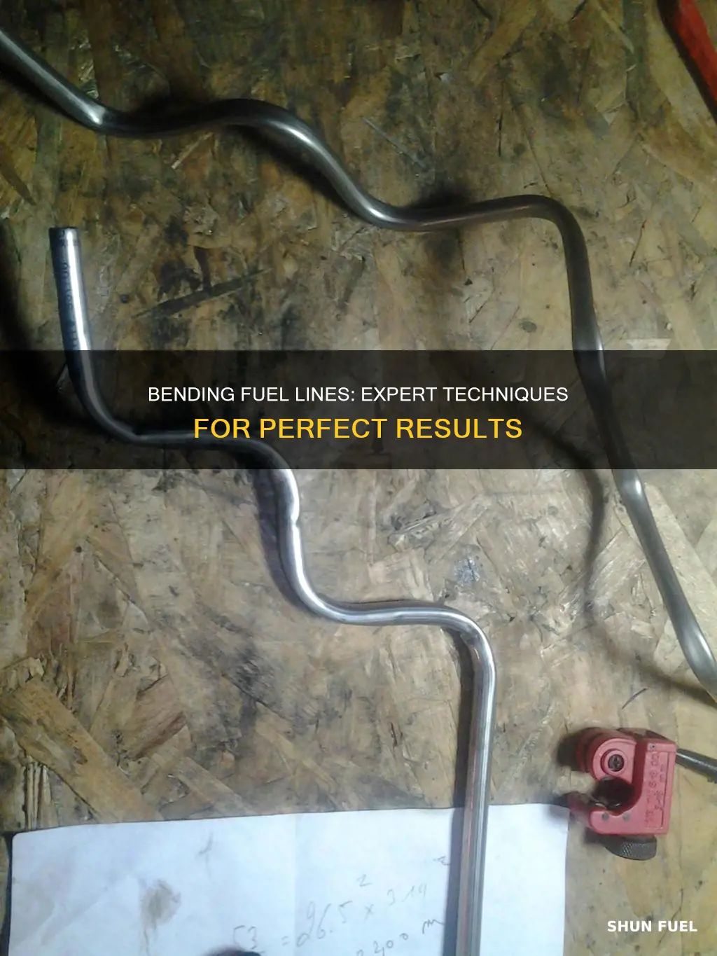 how to bend fuel lines