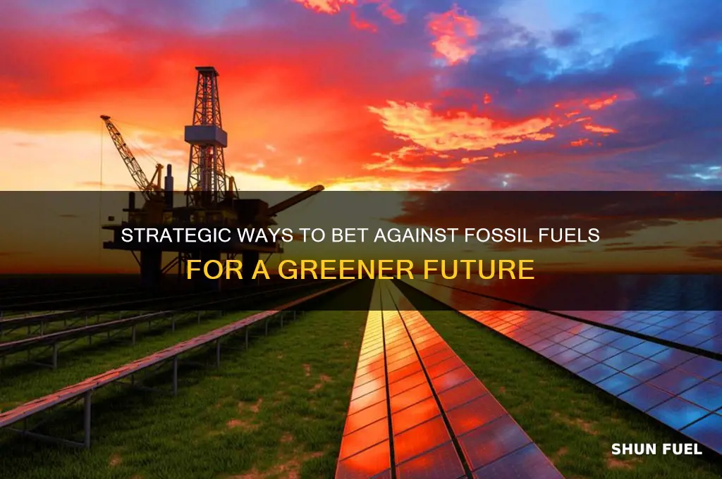 how to bet against fossil fuels