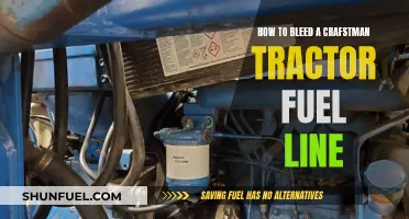 Craftsman Tractor Fuel Line Bleed: A Step-by-Step Guide