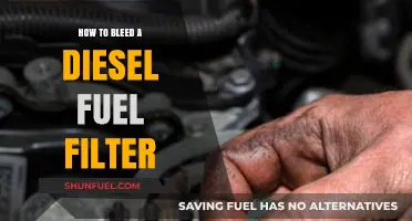 Bleeding Diesel Fuel Filters: Step-by-Step Guide