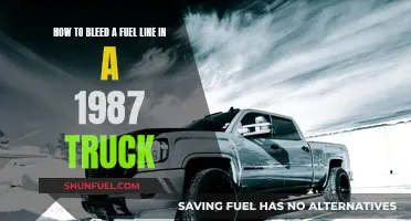 Bleeding the Fuel Line in Your Classic Truck