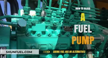 Step-by-Step Guide: Bleeding a Fuel Pump for Optimal Performance