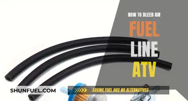 Bleeding Air Fuel Lines: A Guide for ATV Owners