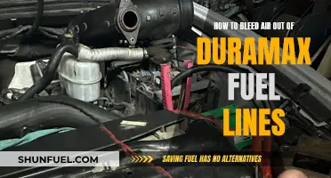 Duramax Fuel Line Bleed: A Step-by-Step Guide to Removing Air