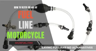 Bleeding Air from Your Motorcycle's Fuel Line: Step-by-Step Guide