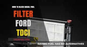 Bleeding Your Diesel Fuel Filter: A Guide for Ford TDCI Engines
