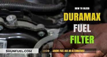 Bleeding the Duramax Fuel Filter: Step-by-Step Guide