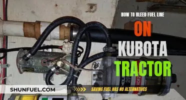 Bleeding the Fuel Line on a Kubota Tractor: Step-by-Step Guide