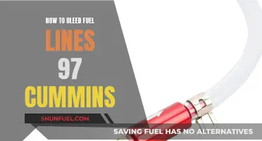 Bleeding Fuel Lines: 97 Cummins Step-by-Step Guide