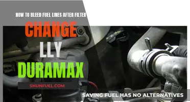 Bleeding Fuel Lines: Post-Filter Change for Duramax Vehicles