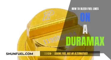 Bleeding Fuel Lines: A Step-by-Step Guide for Duramax Engines